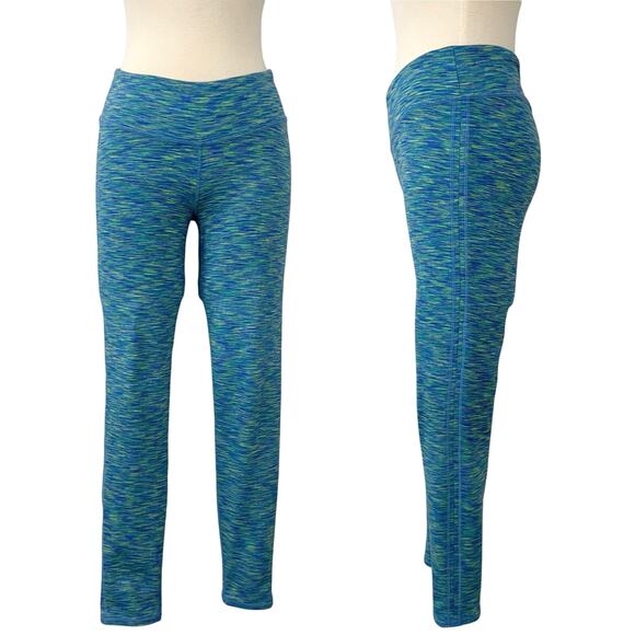 Lilly Pulitzer Luxletic Weekender Leggings in Brilliant Blue Space Dye M - Picture 1 of 10